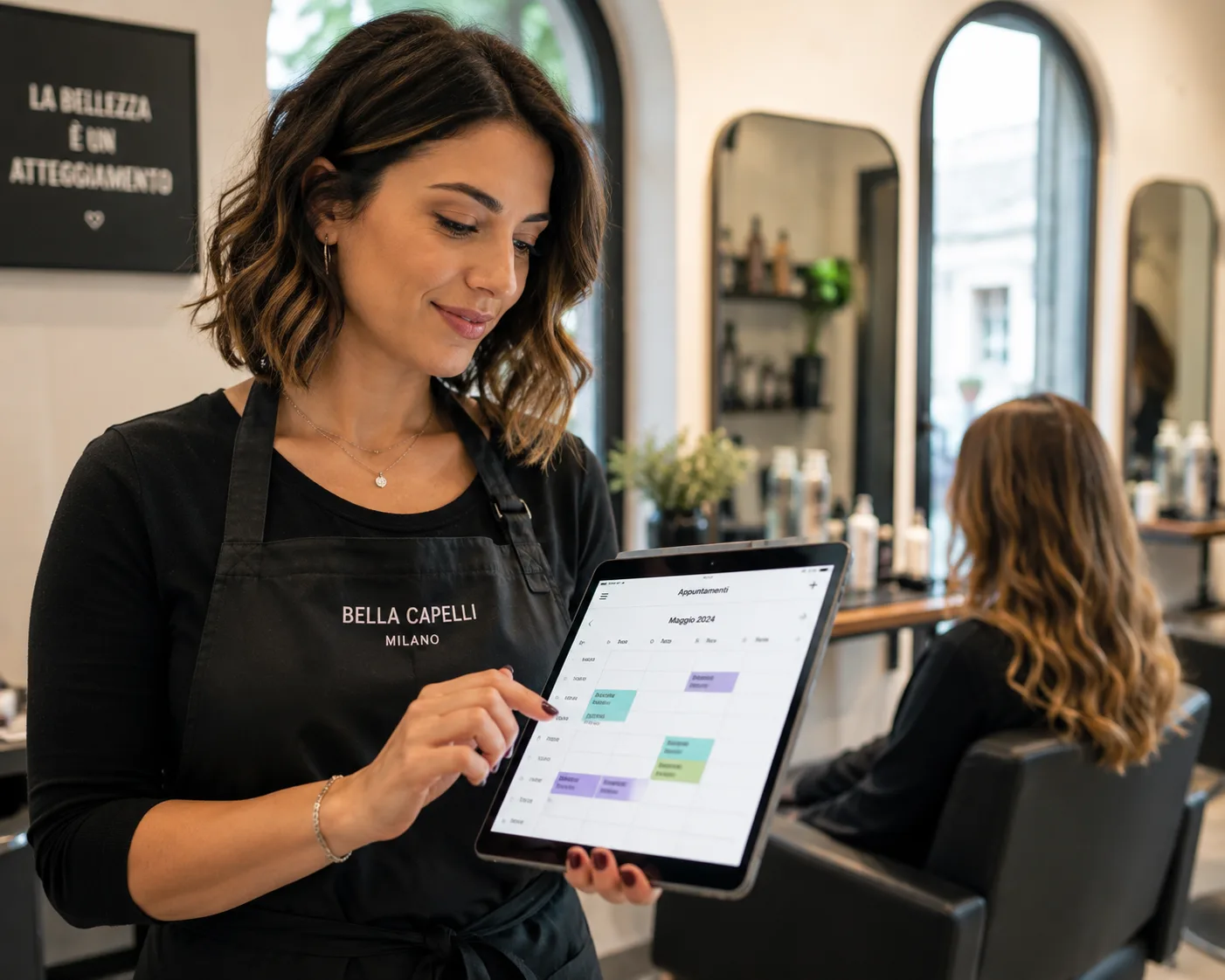 I tuoi clienti prenotano